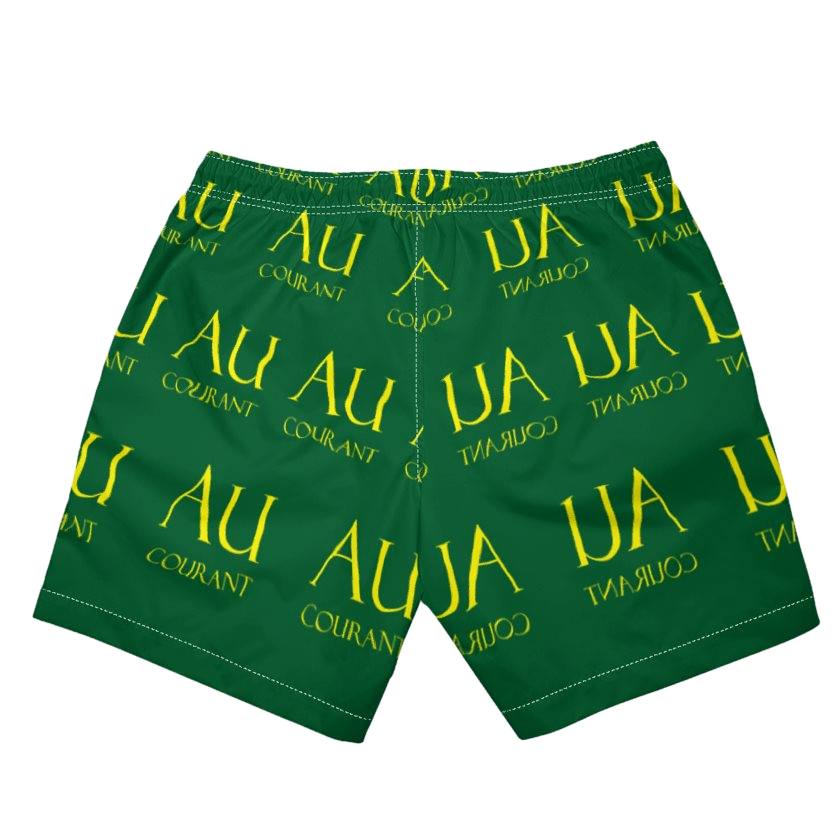 Evergreen/Sunshine Swim Shorts image 1