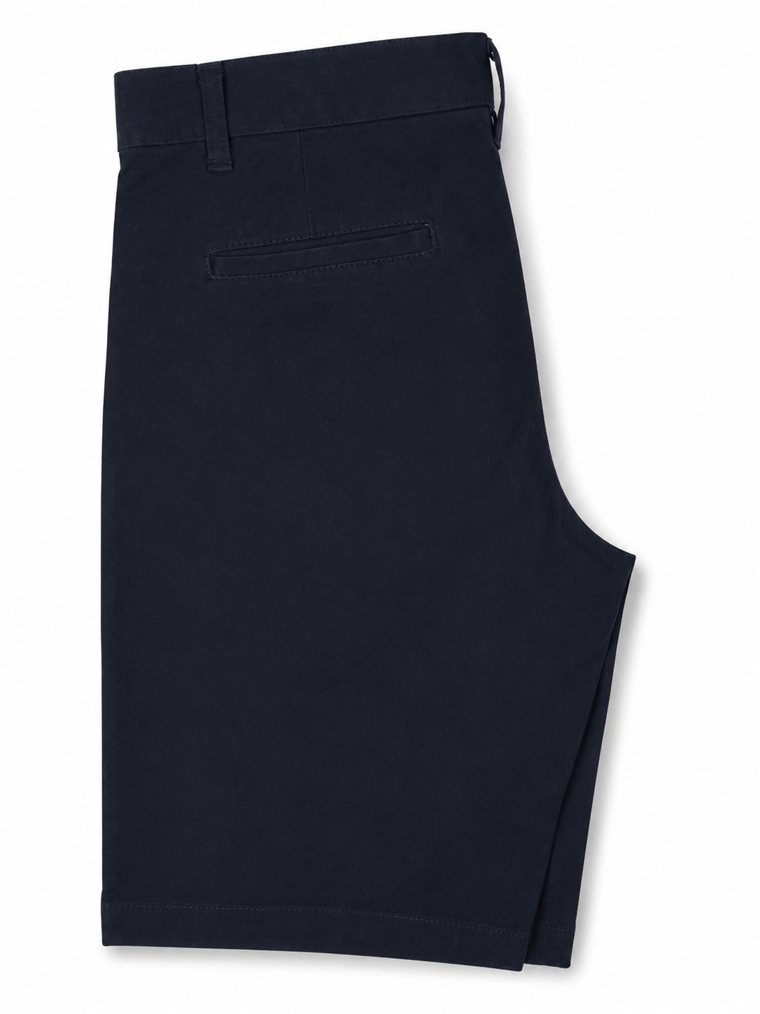 Slim-Fit Chino Shorts — Navy